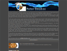 Tablet Screenshot of petershipkov.com